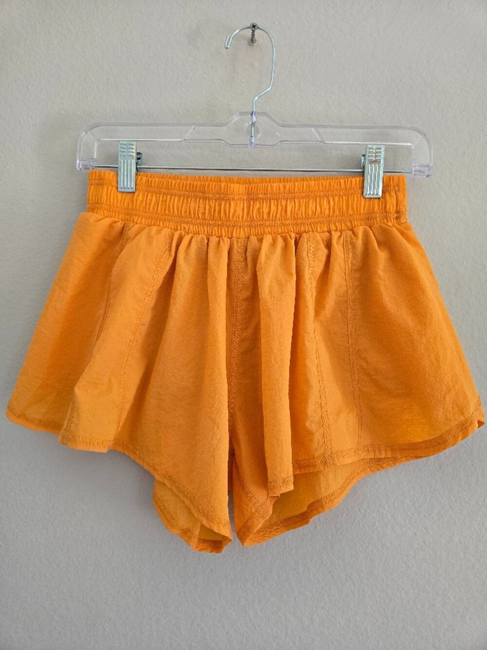 Anthropologie Daily Practice Skirty High-Rise shorts XXS Mango color